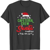 Funny Cafeteria Squad Crew Christmas School Lunch Lady X'mas T-shirts — T-shirts pour hommes
