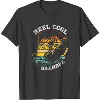 Reel Cool Grandpa Vintage Reel Cool Grandpa T-shirts
