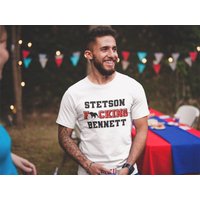 University Of Georgia Stetson Bennett Shirt — Mens T Shirts
