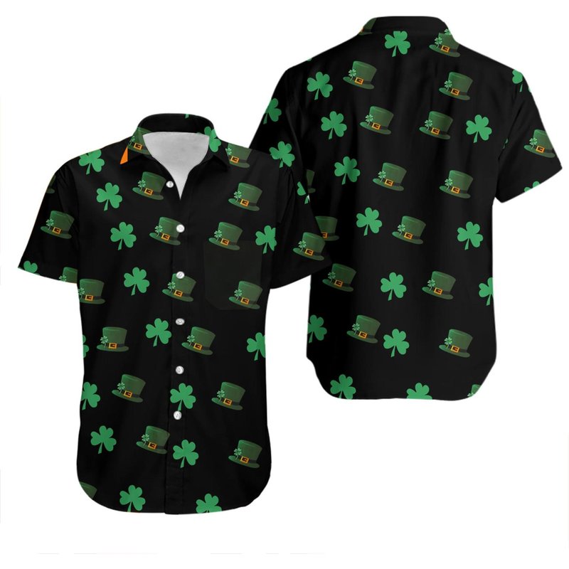 Saint Patrick's Hawaiian Shirt — Chemises décontractées pour hommes