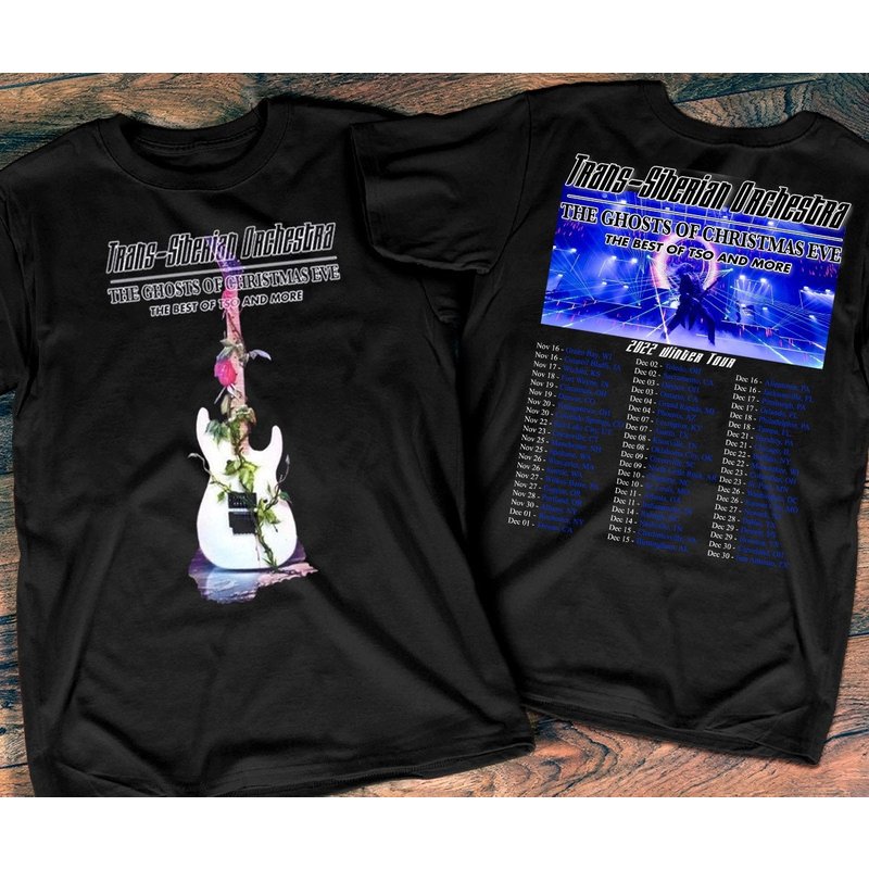 The Ghosts Of Christmas Eve Winter Tour T-shirt — Mens T Shirts