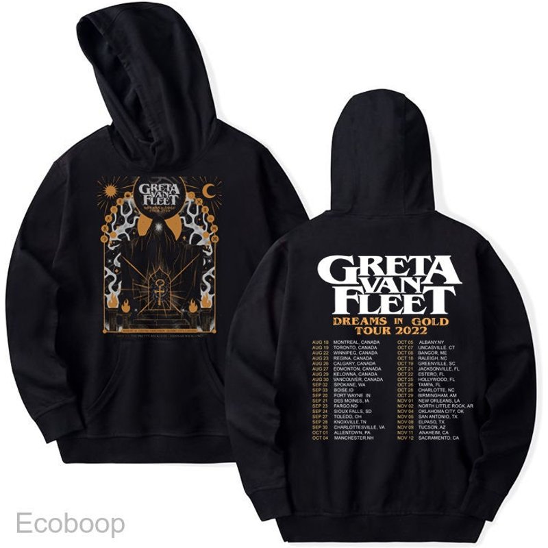 Greta Van Fleet Tour Hoodie — Sweats à capuche pour hommes