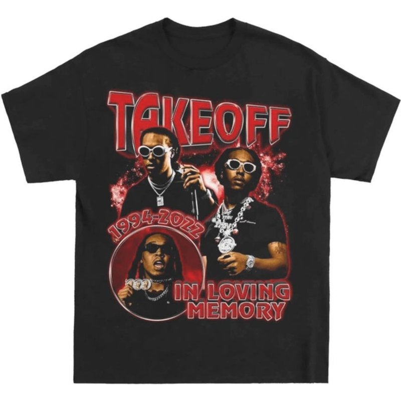 Takeoff Rapper Shirt — Mens T Shirts