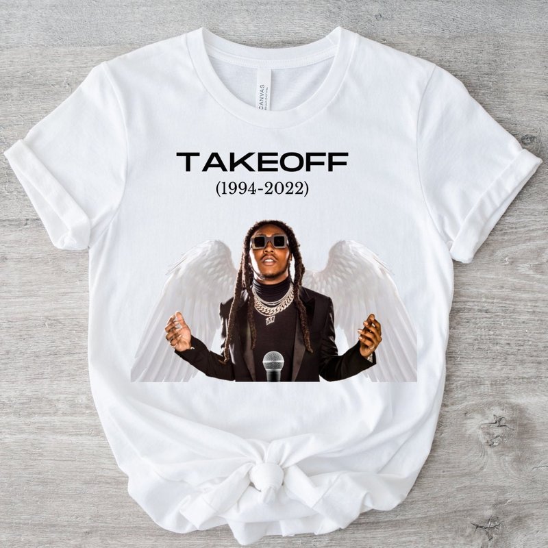 Takeoff Migos Tribute T-shirt — Mens T Shirts