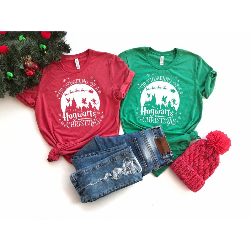 I'm Dreaming Of A Wizard Christmas Shirt — Mens T Shirts