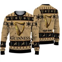 Guinness Custom Ugly Knitted Christmas