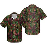 Caladium Floral Plants Hawaiian Shirt