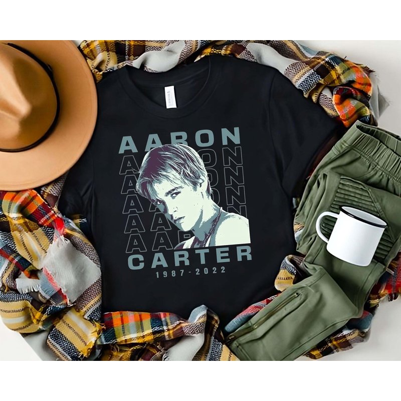 Rip Aaron Carter Shirt — T-shirts pour hommes