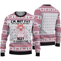 Christmas Ugly Sweater, Pig Ugly Christmas Sweater