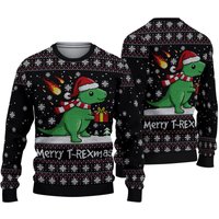 Christmas Merry T-rexmas Sweater