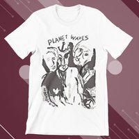 Bob Dylan Planet Waves Rock Folk Blues 70s Gift Funny Tee — Mens T Shirts