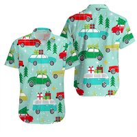 Unisex Christmas Hawaiian Shirt — Chemises décontractées pour hommes