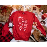 Festive Feliz Navidad Sweatshirt — Sweats à capuche pour hommes