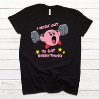 Kirby Workout Shirt, Nintendo Shirt