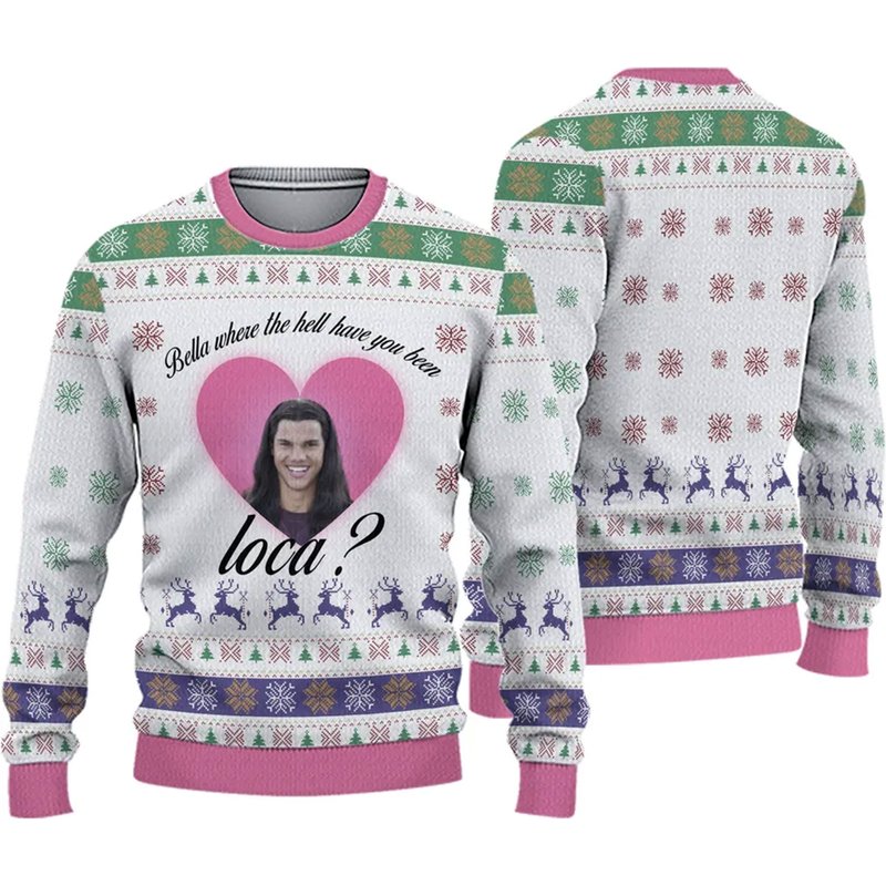 Bella Where The Hell Have You Been Loca Ugly Sweater — Chandails pour hommes