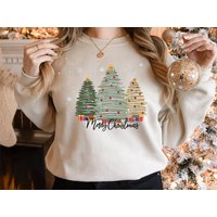 Christmas Tree Sweatshirt, Christmas Sweatshirt