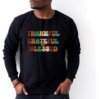 Thanksgiving Sweatshirt, Thankful Sweatshirt, Turkey Season Sweatshirt