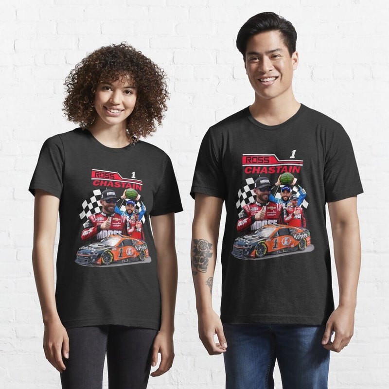 Ross Chastain Racing Essential T-shirt — T-shirts pour hommes