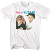 Wham Make It Big White Adult T-shirt