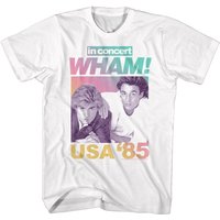 Wham George Michael Andrew Ridgeley Graphic Tee