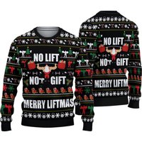 Merry Liftmas Ugly Christmas Sweater