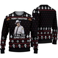 Smokey And The Bandit Merry Christmas To All You Sumbitches Ugly Sweater