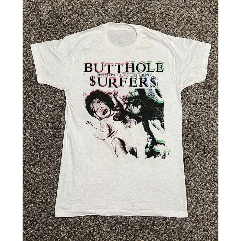 Vintage Butthole Surfers Better Living Through Chemistry T-shirt