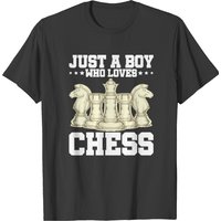 Just A Boy Who Loves Chess T-shirt