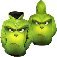 3d The Funny Character Face 3d Hoodies