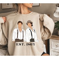 Salvatore Brothers Established 1864 Sweatshirt — Sweats à capuche pour hommes