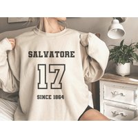 Salvatore Sweatshirt | Vampire Fan Mystic Falls Sweater — Sweats à capuche pour hommes
