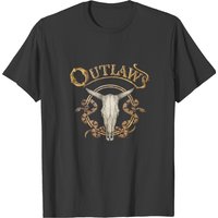 Outlaws Band Shirt. Snake Design Shirt