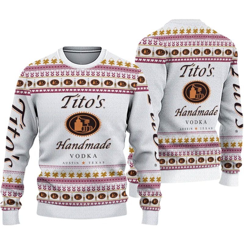 Christmas Ugly Sweater, Tito's Christmas Sweater — Chandails pour hommes