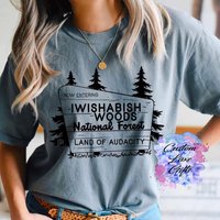 Wishabish Woods Land Of Audacity Tee Shirt