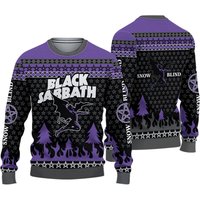 Black Sabbath Band 3d Ugly Sweater
