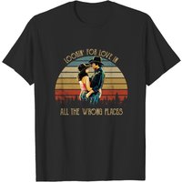 Bud And Sissy Looking For Love In All The Wrong Places Vintage T-shirt — T-shirts pour hommes
