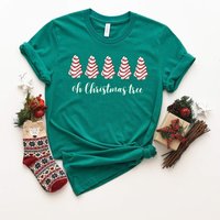 Christmas Tree Cake Shirt, Little Debbie Holiday Cake Shirt