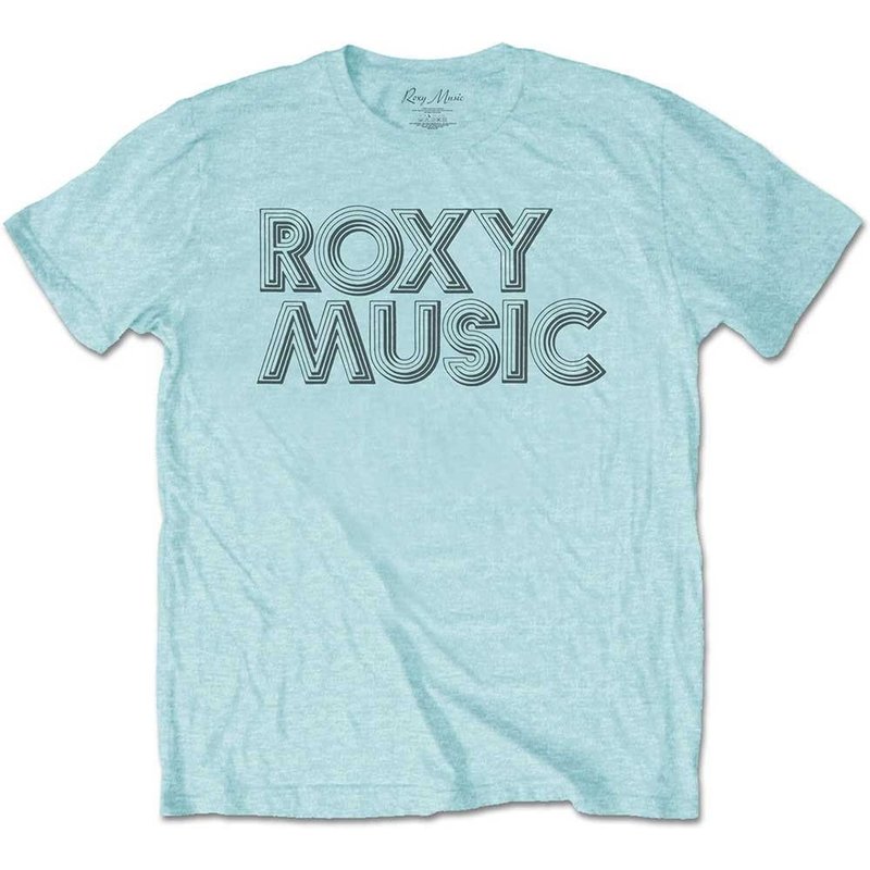 Roxy Music T-shirt - Disco Logo — Mens T Shirts