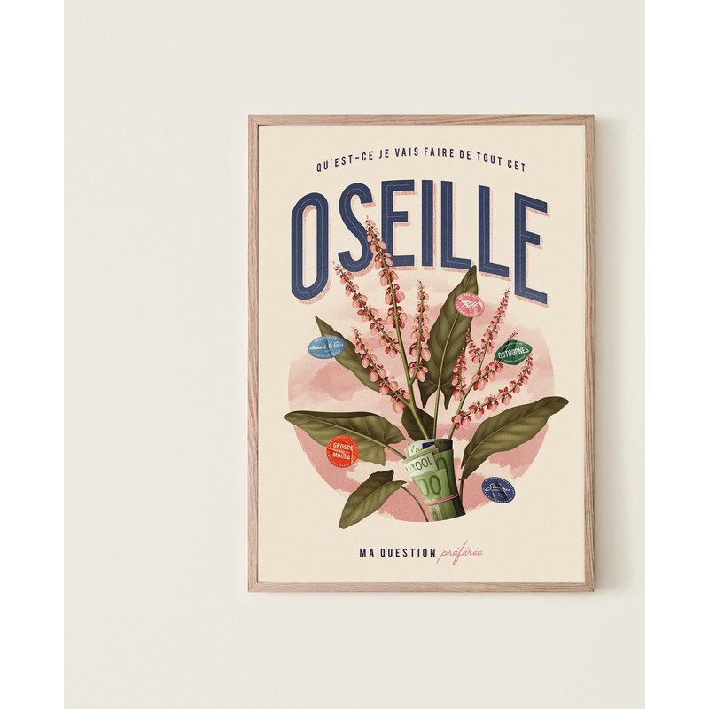 Oseille Poster, Oseille Poster