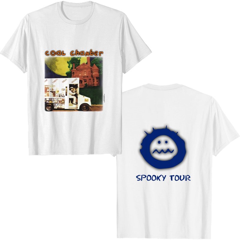 Vtg 1997 Coal Chamber Spooky Tour T-shirt, Coal Chamber T-shirt — T-shirts pour hommes
