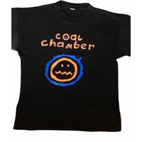 Coal Chamber Vintage Shirt Late 90s Logo — Mens T Shirts