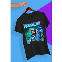 Robocop Soft T-shirt, Robocop Movie Poster T Shirt, 80s Movie Nostalgia Shirt