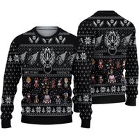 Final Fantasy 7 Vii Ugly Knitted Christmas 3d Sweater