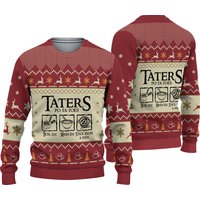 Lotr Taters Potatoes Ugly Christmas Knitted Sweater