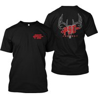 Deer Skull Archery Pse Double Sided Tshirt