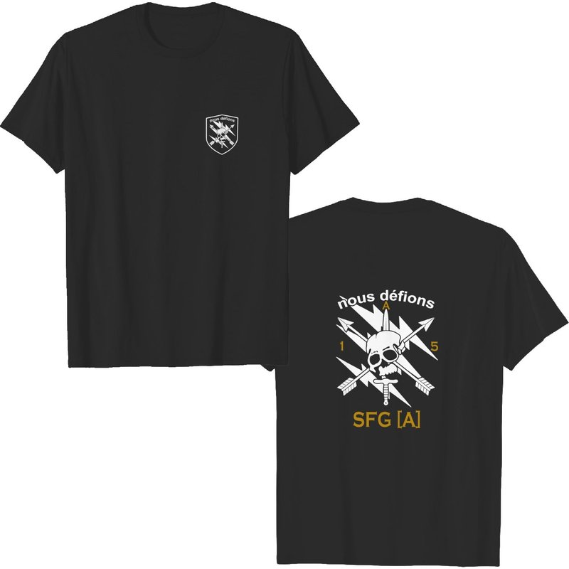 New 5th Special Forces Group Sfg(a) Nous Defions Double Sided Tshirt — T-shirts pour hommes