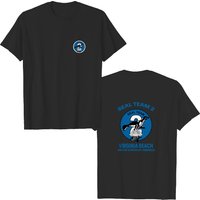 Seal Team Two Devgru Virginia Beach Team 2 Double Sided Tshirt — Mens T Shirts