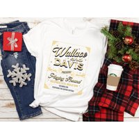 Wallace And Davis White Christmas Movie T Shirt | Bing Crosby Classic Broadway Show