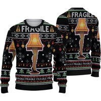 Leg Lamp Ugly Christmas Sweater