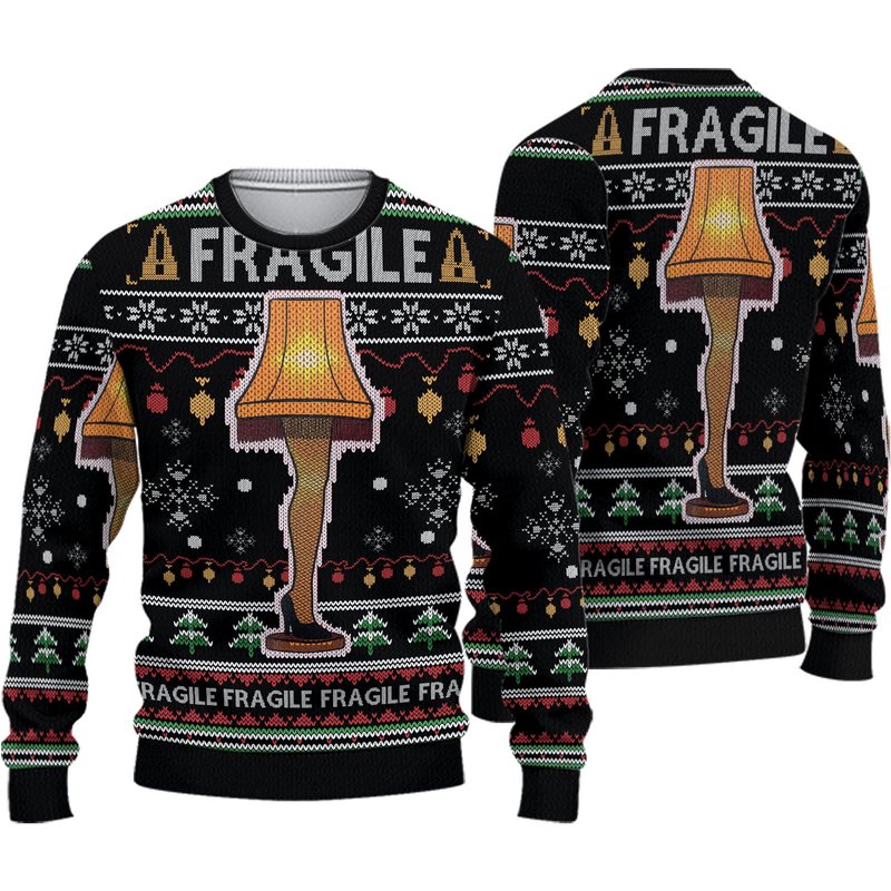 Leg Lamp Ugly Christmas Sweater — Chandails pour hommes
